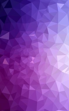 Üçgenler ve degrade origami tarzı oluşur çok renkli mor, pembe poligonal tasarım deseni.