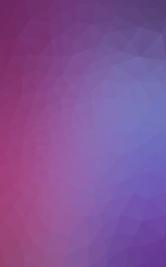 Üçgenler ve degrade origami tarzı oluşur çok renkli mor, pembe poligonal tasarım deseni.