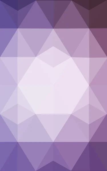 Fioletowy wielokątne wzór, który składa się z trójkątów i gradientu w stylu origami. — Zdjęcie stockowe