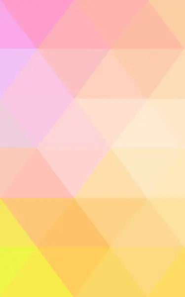 Multicolor rosa, amarelo padrão de design poligonal, que consistem em triângulos e gradiente no estilo origami . — Fotografia de Stock