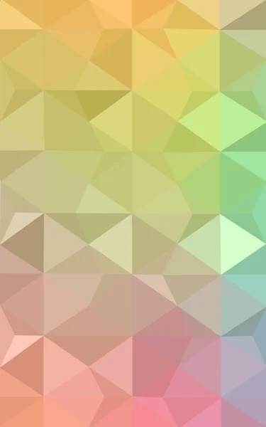 Multicolor rood, groen veelhoekige ontwerppatroon, die bestaan uit driehoeken en verloop in origami stijl. — Stockfoto