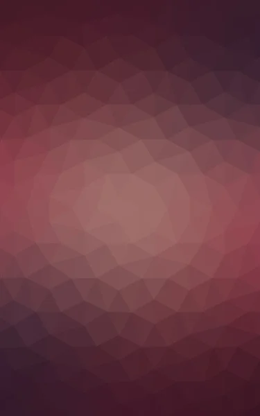 Pink polygonal design pattern, which consist of triangles and gradient in origami style. — Stock Photo, Image