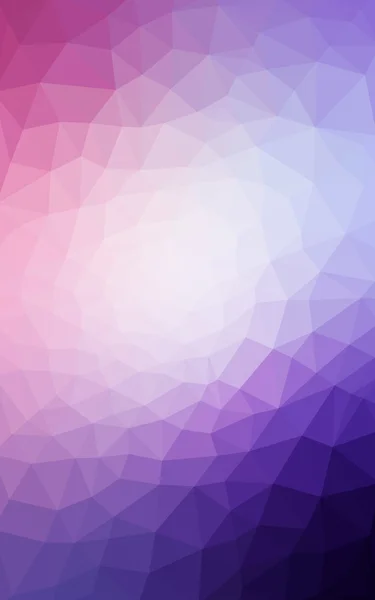 Multicolor purple, pink polygonal design pattern, which consist of triangles and gradient in origami style. — Stock Photo, Image
