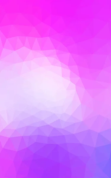 Πολύχρωμη μοβ, ροζ πολυγωνικό design pattern, που αποτελείται από τρίγωνα και κλίση στο στυλ του origami. — Φωτογραφία Αρχείου