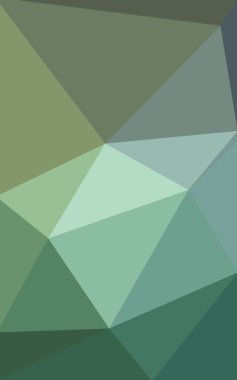 Üçgenler ve degrade origami tarzı oluşur çok renkli yeşil, mavi köşeli tasarım deseni.