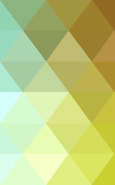 Üçgenler ve degrade origami tarzı oluşur çok renkli yeşil, sarı, turuncu poligonal tasarım deseni.