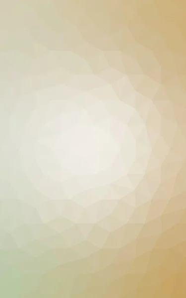 Brown polygonal design pattern, which consist of triangles and gradient in origami style. — Stock Photo, Image