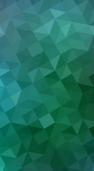 Green polygonal design illustration, which consist of triangles