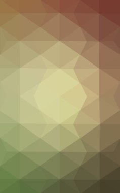 Üçgenler ve degrade origami tarzı oluşur çok renkli kırmızı, yeşil köşeli tasarım deseni.