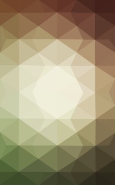 Üçgenler ve degrade origami tarzı oluşur çok renkli kırmızı, yeşil köşeli tasarım deseni.