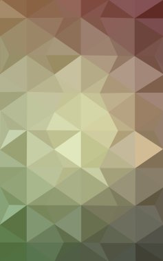 Üçgenler ve degrade origami tarzı oluşur çok renkli kırmızı, yeşil köşeli tasarım deseni.