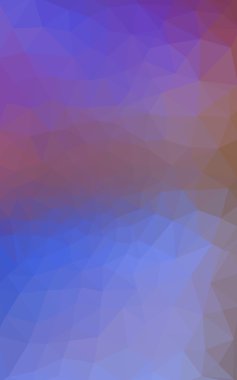 Üçgenler ve degrade origami tarzı oluşur çok renkli köşeli tasarım deseni.