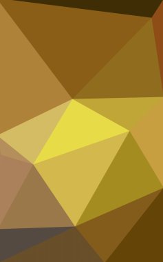 Üçgenler ve degrade origami tarzı oluşur çok renkli koyu yeşil, sarı, turuncu poligonal tasarım deseni.