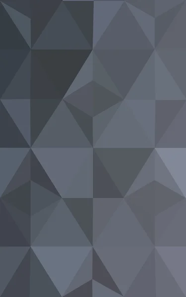 Gray polygonal design pattern, which consist of triangles and gradient in origami style. — Stock Photo, Image