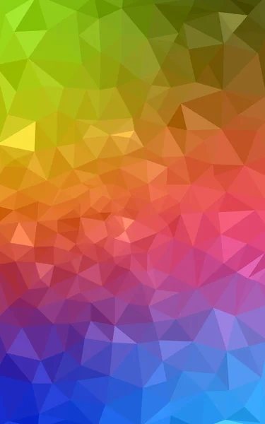 Üçgenler ve degrade origami tarzı oluşur çok renkli köşeli tasarım deseni. — Stok fotoğraf