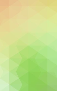 Üçgenler ve degrade origami tarzı oluşur çok renkli kırmızı, yeşil köşeli tasarım deseni.