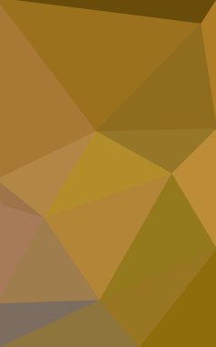 Üçgenler ve degrade origami tarzı oluşur çok renkli koyu yeşil, sarı, turuncu poligonal tasarım deseni.