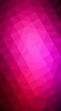 Triang grafiklerden koyu pembe poligonal tasarlamak,