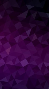 Triang grafiklerden koyu pembe poligonal tasarlamak,