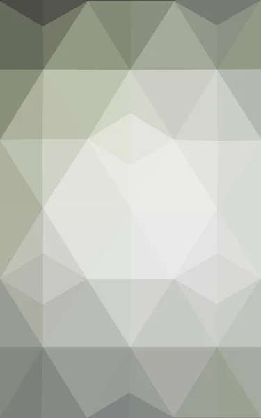 Сірий багатокутний візерунок дизайну, який складається з трикутників і градієнта в стилі орігамі . — стокове фото