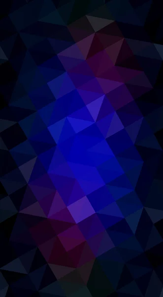 Πολύχρωμη σκούρο μπλε, κόκκινο πολυγωνικό σχέδιο εικονογράφηση, που γ — Φωτογραφία Αρχείου