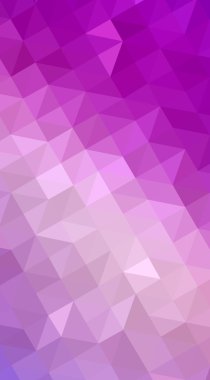 Con çok renkli mor, pembe poligonal tasarım illüstrasyon