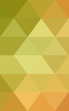 Üçgenler ve degrade origami tarzı oluşur çok renkli kırmızı, sarı, turuncu poligonal tasarım deseni.