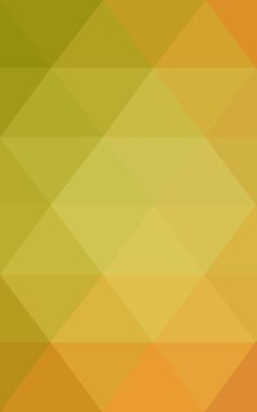 Üçgenler ve degrade origami tarzı oluşur çok renkli kırmızı, sarı, turuncu poligonal tasarım deseni.