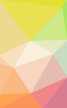 Üçgenler ve degrade origami tarzı oluşur çok renkli kırmızı, yeşil köşeli tasarım deseni.