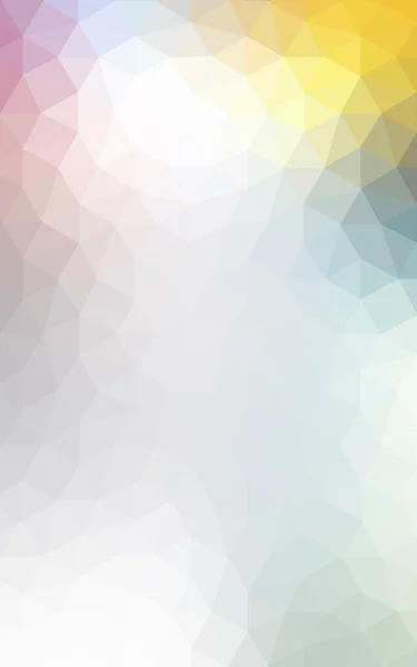 Multicolor polygonal design pattern, which consist of triangles and gradient in origami style. — Stock Photo, Image