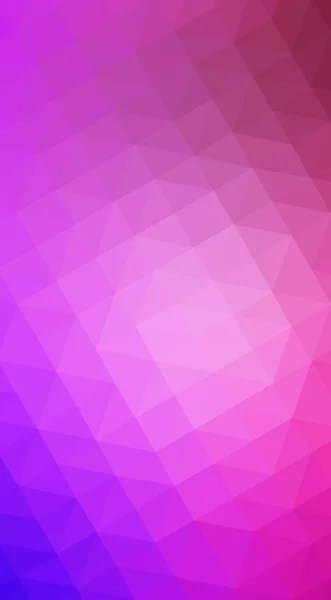 Multicolor púrpura, rosa ilustración de diseño poligonal, que con — Foto de Stock