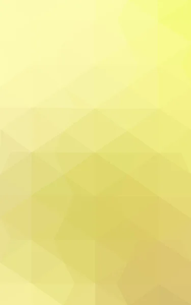 Modèle de conception polygonale jaune, qui se composent de triangles et de dégradé dans le style origami . — Photo