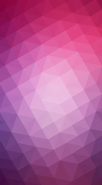 Multicolore violet, rose illustration de conception polygonale, qui con — Photo