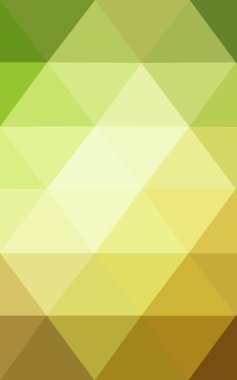 Üçgenler ve degrade origami tarzı oluşur çok renkli kırmızı, yeşil köşeli tasarım deseni.