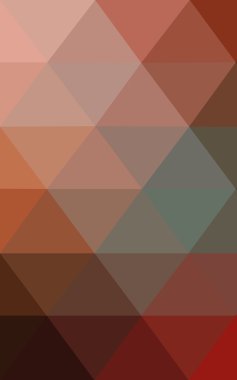 Üçgenler ve degrade origami tarzı oluşur çok renkli kırmızı, yeşil köşeli tasarım deseni.