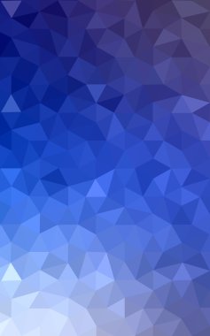 Üçgenler ve degrade origami tarzı oluşur çok renkli pembe, mavi köşeli tasarım deseni.