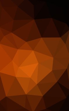 Üçgenler ve degrade origami tarzı oluşur koyu kırmızı köşeli tasarım deseni