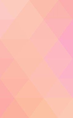 Üçgenler ve degrade origami tarzı oluşur çok renkli pembe, sarı poligonal tasarım deseni.