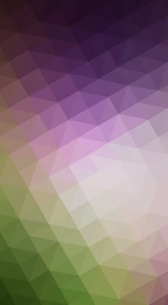 Multicolor dark pink, green polygonal design illustration, which — Stock Photo, Image