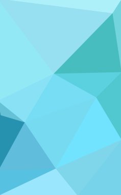 Üçgenler ve degrade origami tarzı oluşur çok renkli yeşil, mavi köşeli tasarım deseni.