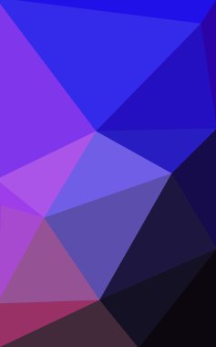 Üçgenler ve degrade origami tarzı oluşur çok renkli koyu pembe, mavi köşeli tasarım deseni.