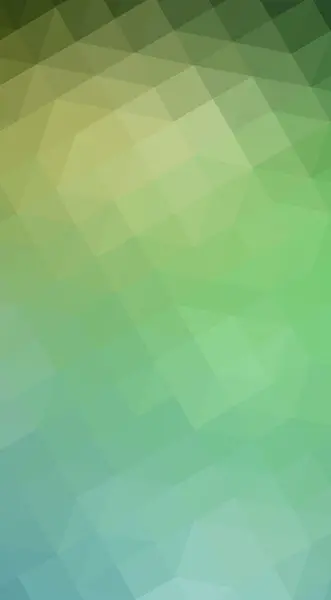 Ilustración de diseño poligonal verde, que consiste en triángulos —  Fotos de Stock