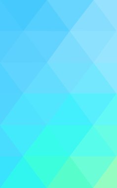 Üçgenler ve degrade origami tarzı oluşur çok renkli yeşil, mavi köşeli tasarım deseni.