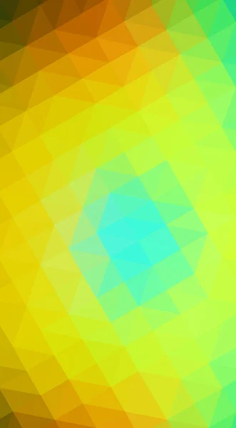 Multicolor dark polygonal design illustration, which consist of triangles and gradient in origami style. — Stock Photo, Image