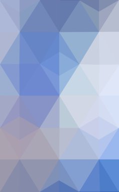 Üçgenler ve degrade origami tarzı oluşur mavi köşeli tasarım deseni.