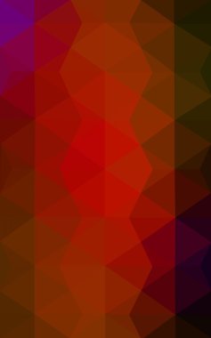 Üçgenler ve degrade origami tarzı oluşur koyu kırmızı köşeli tasarım deseni.