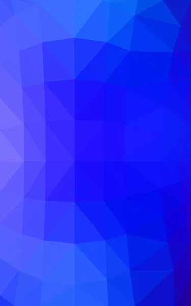 Modèle polygonal rose foncé, bleu, qui se composent de triangles et de dégradés dans le style origami — Photo