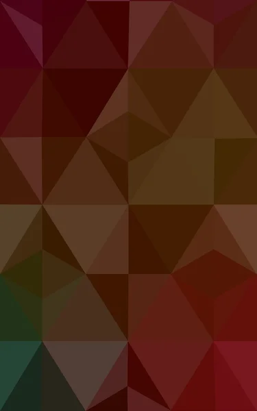 Многоцветный красный, зеленый многоугольный рисунок, состоящий из треугольников и градиента в стиле оригами . — стоковое фото