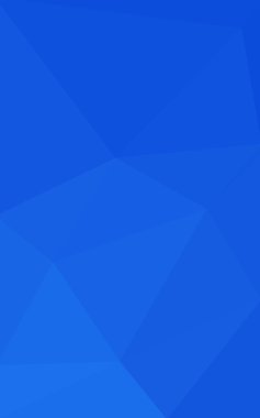 Üçgenler ve degrade origami tarzı oluşur mavi köşeli tasarım deseni.