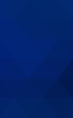 Üçgenler ve degrade origami tarzı oluşur koyu mavi köşeli tasarım deseni.